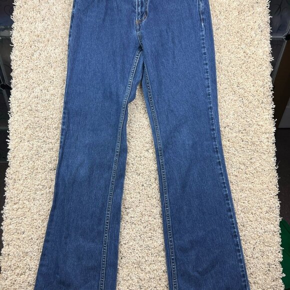 Z. Cavaricci Blue Jeans Womens Size 9 Bell Bottom Boot Cut Cotton Denim - Picture 1 of 10